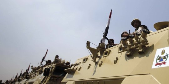 Diserang Pasukan Milisi, 11 Tentara Mesir Tewas di Semenanjung Sinai