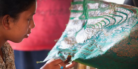 Pengertian Batik Jumputan, Berikut Cara Membuatnya
