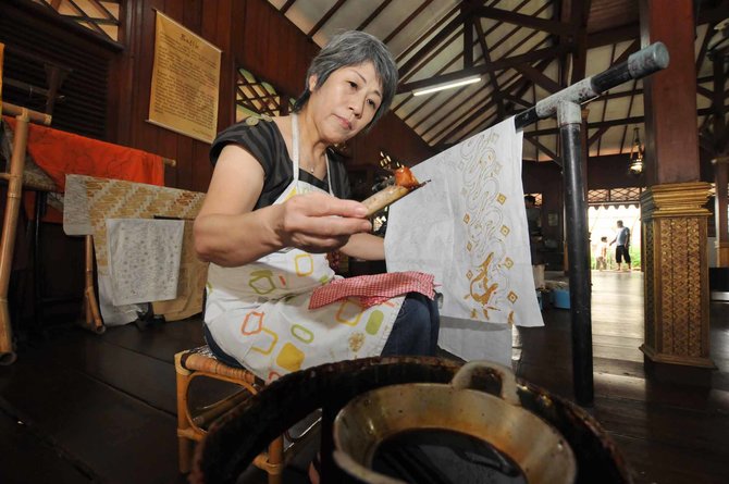 belajar batik