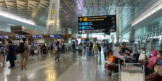 Hari Ini, Pergerakan di Bandara Soekarno Hatta Capai Rekor Tertinggi Sejak Pandemi