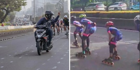 Deretan Aksi Arogansi di Jalan Jakarta yang Viral, dari Pesepeda hingga Pesepatu Roda