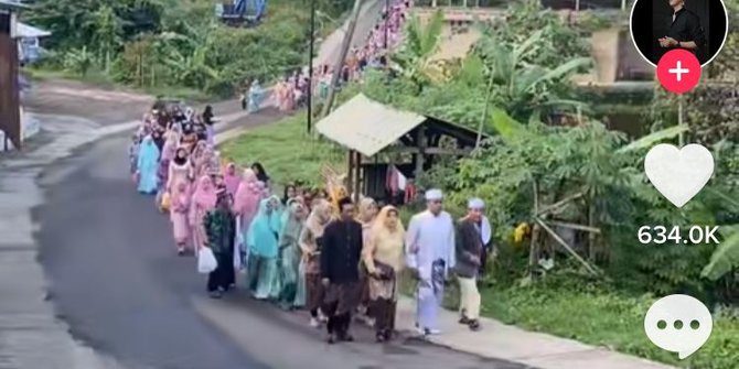 Viral Rombongan Pengantin Orang Ternyata Di Majalengka Ini Faktanya Merdeka Com