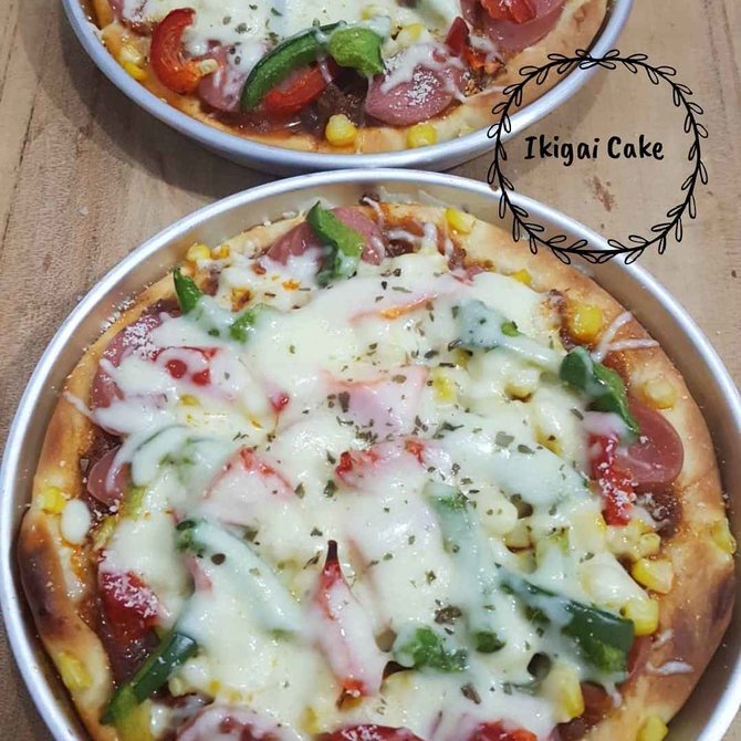 ini lho kreasi pizza ala seller lokal di malang makan 1 mana cukup