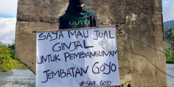 Mahasiswa yang putus asa ini ingin menjual ginjalnya untuk membangun jembatan di desanya.