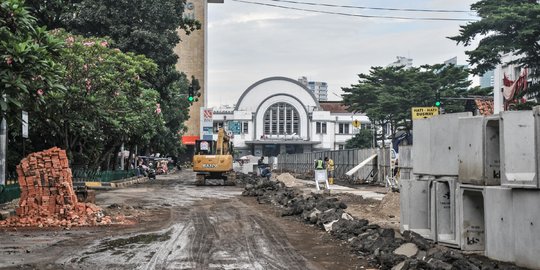 Revitalisasi Trotoar Kota Tua Ditargetkan Selesai Juli 2022