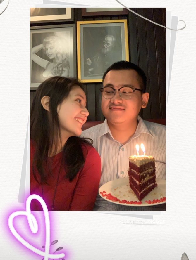dilamar ini 4 potret romantis jessica anastasya 039si eneng039 bareng kekasih