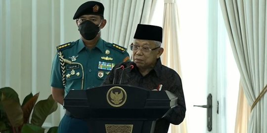 Wapres Ma'ruf Amin Ditunjuk Sebagai Plt Selama Presiden Jokowi di AS