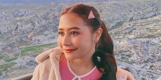 Potret Prilly Latuconsina Liburan ke Turki, Seru Saat Naik Balon Udara di Cappadocia