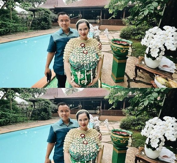 potret iptu danny sutarman dan istri