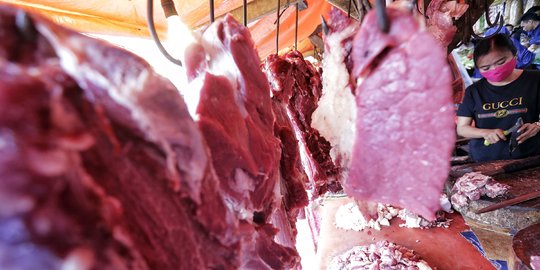 Pemerintah Diminta Jamin Daging Beredar di Pasaran Bebas dari PMK