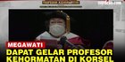 VIDEO: Tangis Megawati Pecah saat Pidato di Korsel, Dapat Gelar Profesor Kehormatan