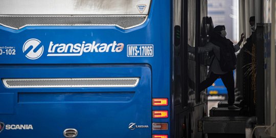 Operasional Transjakarta Disesuaikan Imbas Demo Buruh