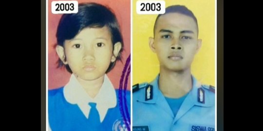 Dulu Istri Masih TK, Suami Siswa Seba Polri, Rahasia Jodoh Rupanya Tetangga Sendiri