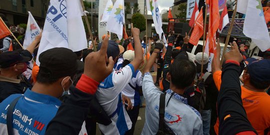 Besok Buruh Kabupaten Bekasi Gelar Aksi Damai di Senayan, Ini Daftar Tuntutannya