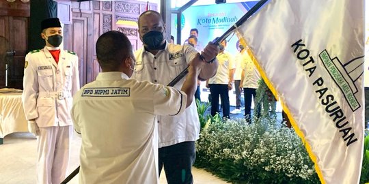 Pelantikan BPC HIPMI, Mas Adi Sebut Kolaborasi & Sinergi untuk Bangun Kota Pasuruan