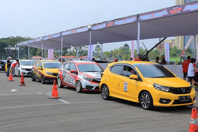 honda prospect motor hpm gelar kompetisi brio slalom challenge bsc 2022