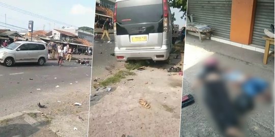 Kecelakaan Maut Elf di Purwasari Karawang, Banyak Korban Tergeletak di Jalan