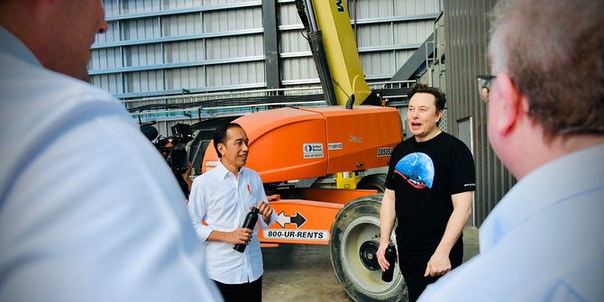 Jokowi Kunjungi Markas SpaceX dan Rencana Elon Musk Kunjungan Balik ke Indonesia