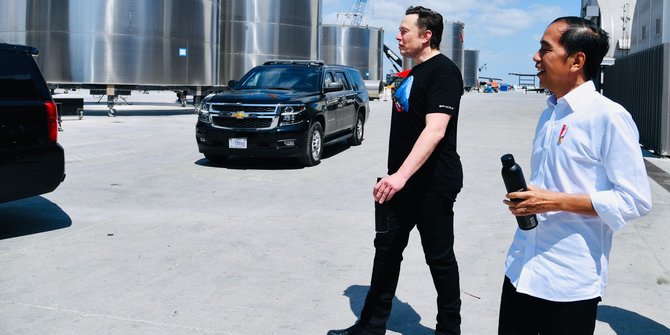 4 Fakta Unik Saat Pertemuan Jokowi dengan Orang Terkaya Dunia Elon Musk