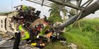 Kecelakaan Bus di Tol Surabaya, Hasil Tes Urine Sopir Mengandung Zat Sejenis Sabu
