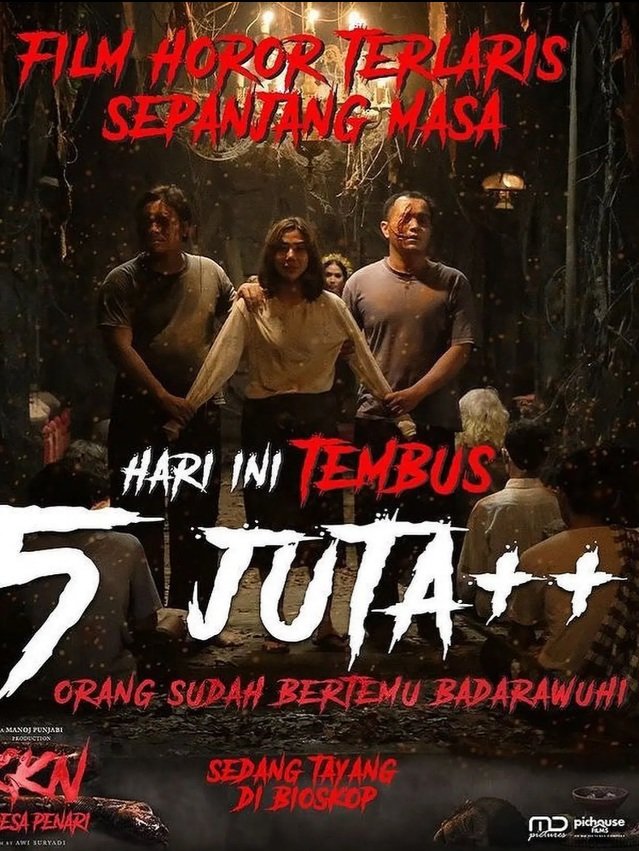 deretan film indonesia yang raih jutaan penonton di 2022 terbaru kkn di desa penari