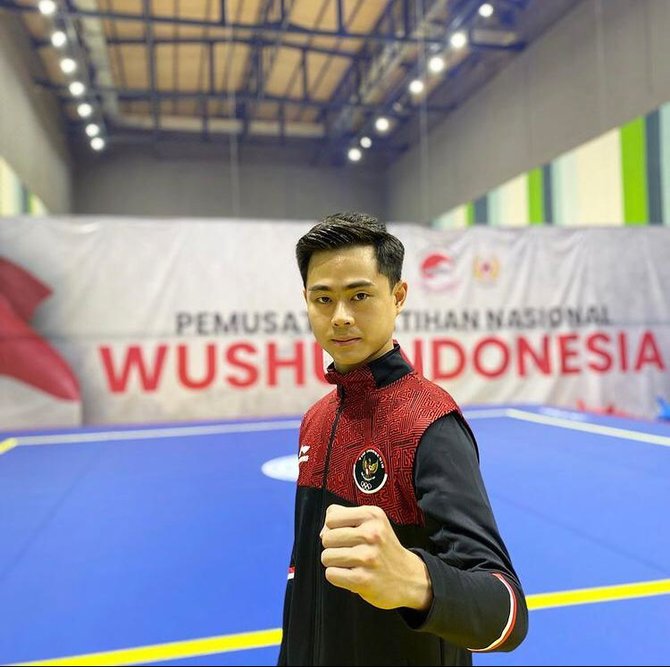 nicholas atlet wushu peraih perak