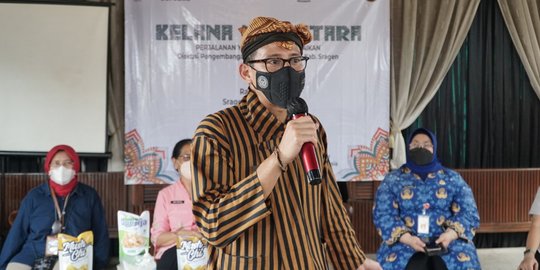 Sandiaga Gagas Creative Hub untuk Pengembangan Ekonomi Kreatif di Sragen