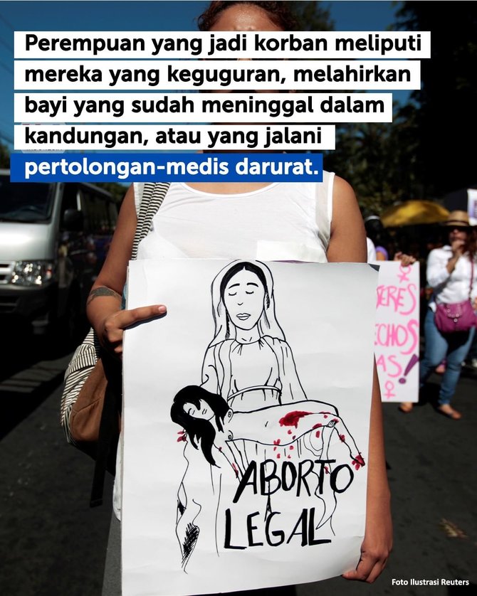 wanita divonis 30 tahun penjara gara gara keguguran