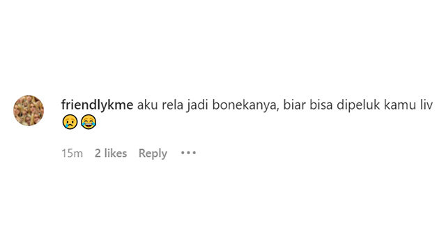 komentar netizen livy