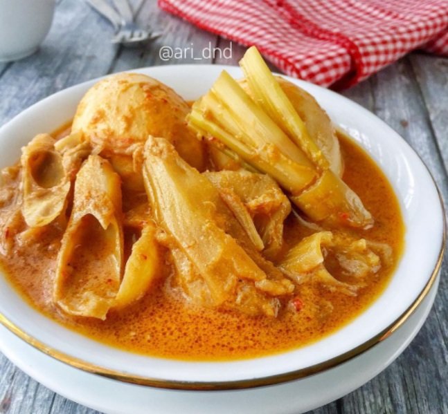 resep bumbu sayur nangka muda yang berkuah sederhana dan mudah banget dibuat