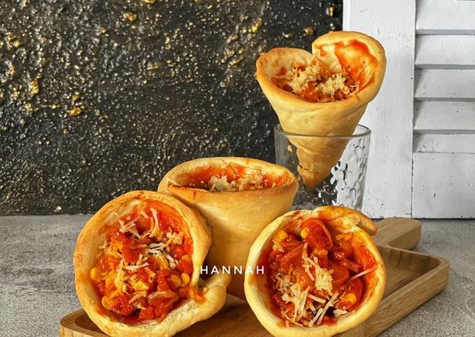 resep pizza cone berbagai varian lezat mudah dibuat