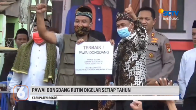 pawai dongdang di bojonggede bogor