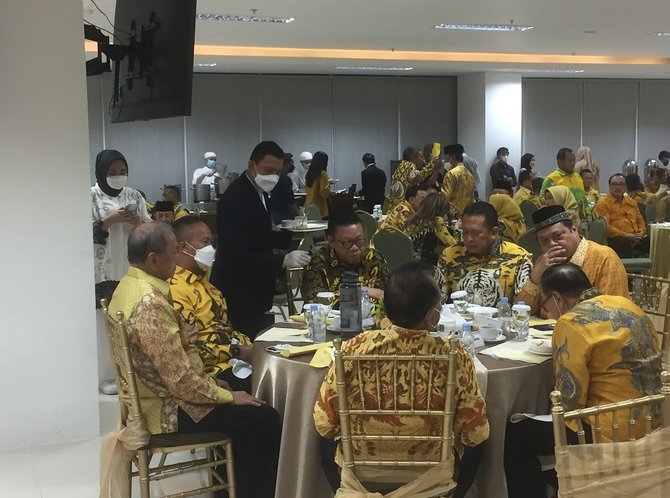 elite golkar hadiri silaturahmi akbar