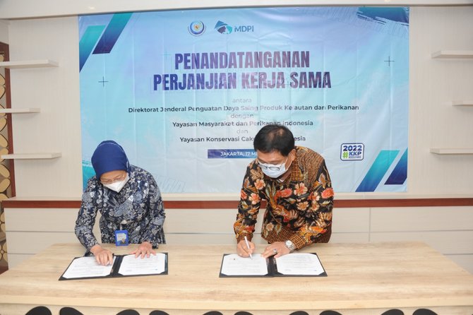 kkp lakukan kerjasama dengan mdpi dan ykci