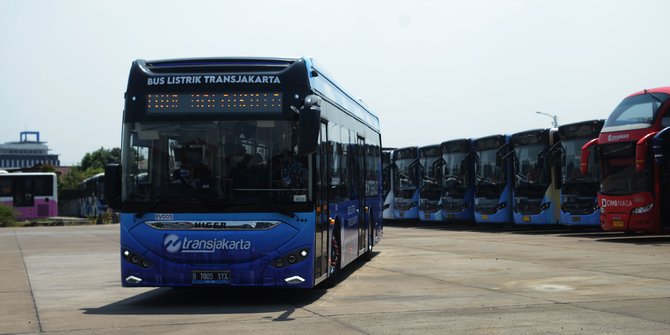 Gandeng Oxford, TransJakarta Siapkan Bus Listrik 100% pada 2030