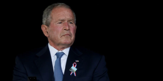 Meski Salah Sebut, George Bush Akhirnya 