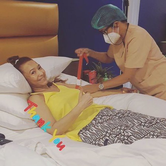 4 potret kiki fatmala jalani pengobatan kanker stadium 4 tetap tegar