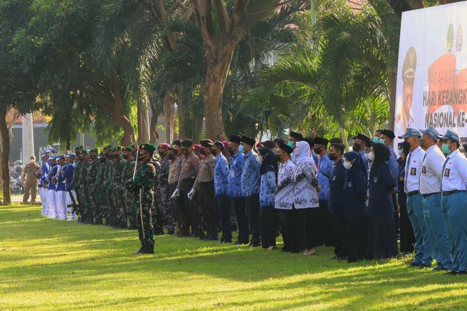 gus ipul pimpin upacara harkitnas di kota pasuruan