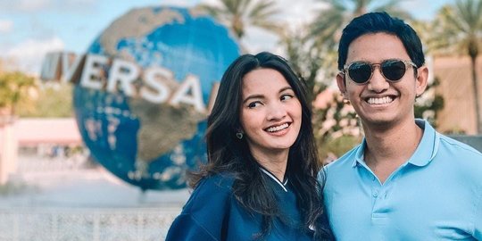 Potret Manis dan Romantis Sabrina Bersama Belva Pakai Baju Berwarna Senada di Swiss