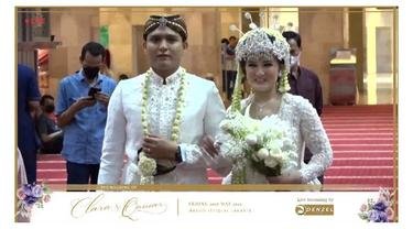 5 potret akad nikah masayu clara amp qausar harta penuh kebahagiaan