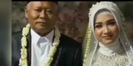 Viral Pria 61 Tahun Nikahi Perempuan 19 Tahun, Dikabarkan Mahar Capai Rp500 Juta