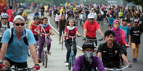 Car Free Day Jakarta Dibuka Lagi Besok, Polisi: Hanya Olahraga, PKL Dilarang