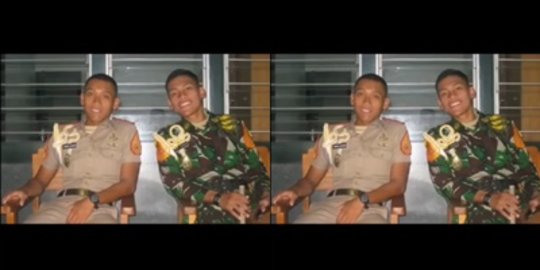 Potret Kakak Adik Perwira TNI, 22 Tahun Lalu Barengan di Akmil Kini Sama-Sama Kapten