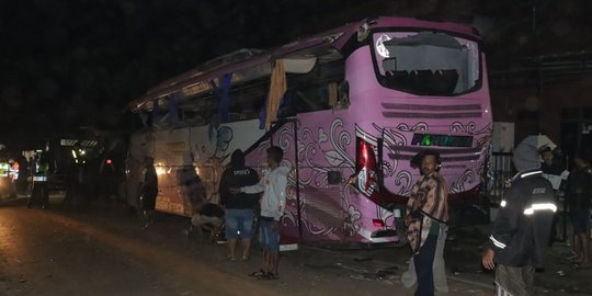 Total Korban Kecelakaan Bus Pariwisata di Ciamis Capai 47 Orang