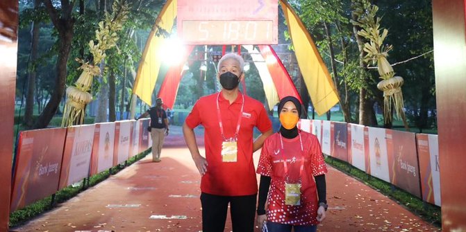 Ganjar Yakin Borobudur Marathon Pacu Kebangkitan Ekonomi dan Kaderisasi Atlet