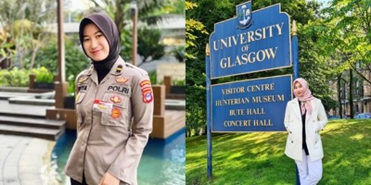 Kabar Polwan Cantik Diterima 7 Kampus di Inggris, Happy Abis Didatangi Orang Tercinta