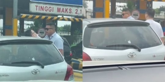 Polisi Kantongi Identitas Sopir Pajero Cekik dan Tampar Pengendara di Tol Tomang