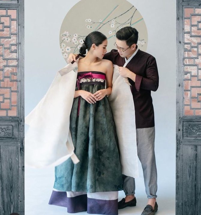 5 potret prewedding maudy ayunda dan jesse choi bak adegan drama korea