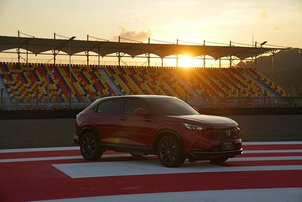 all new honda hr v di sirkuit internasional mandalika lombok