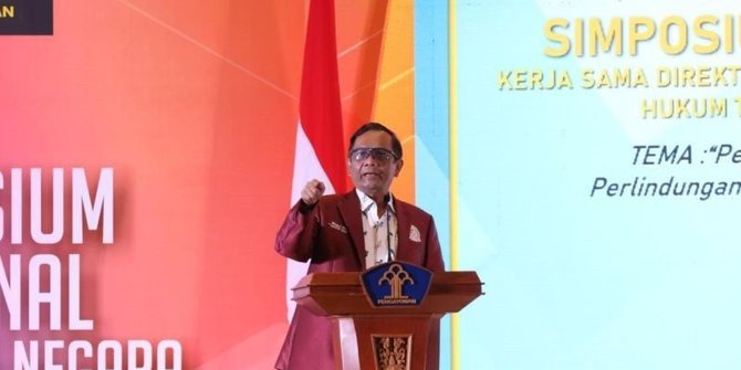 Penjelasan Lengkap Mahfud MD TNI-Polri Aktif Bisa Jadi Pj Kepala Daerah